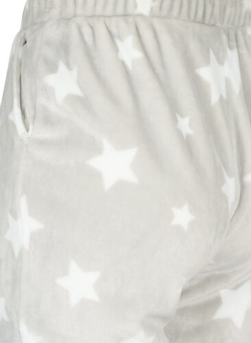 Soft pants with star print, Grey Star, Packshot image number 3