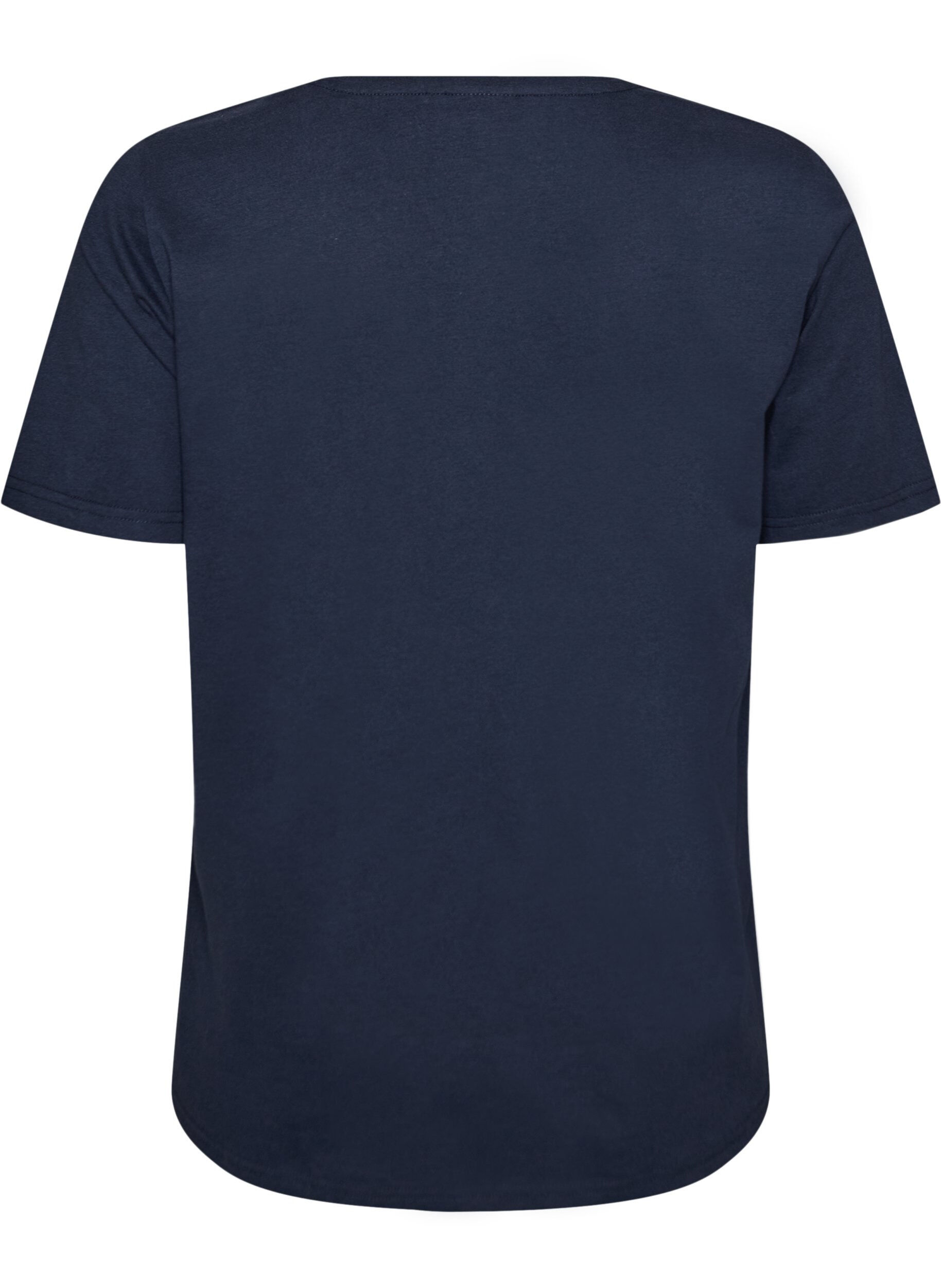 ZizzifashionT-shirt with motif, Blue, Packshot image number 1