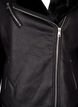 Faux leather pilot jacket, Black, Packshot image number 3