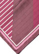Square scarf in a satin-look with a patterned design, Red, Packshot image number 2