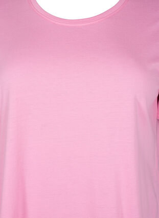 FLASH - T-shirt with round neck, Begonia Pink, Packshot image number 2