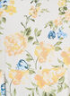 Viscose midi dress with a floral print, Blue, Packshot image number 2