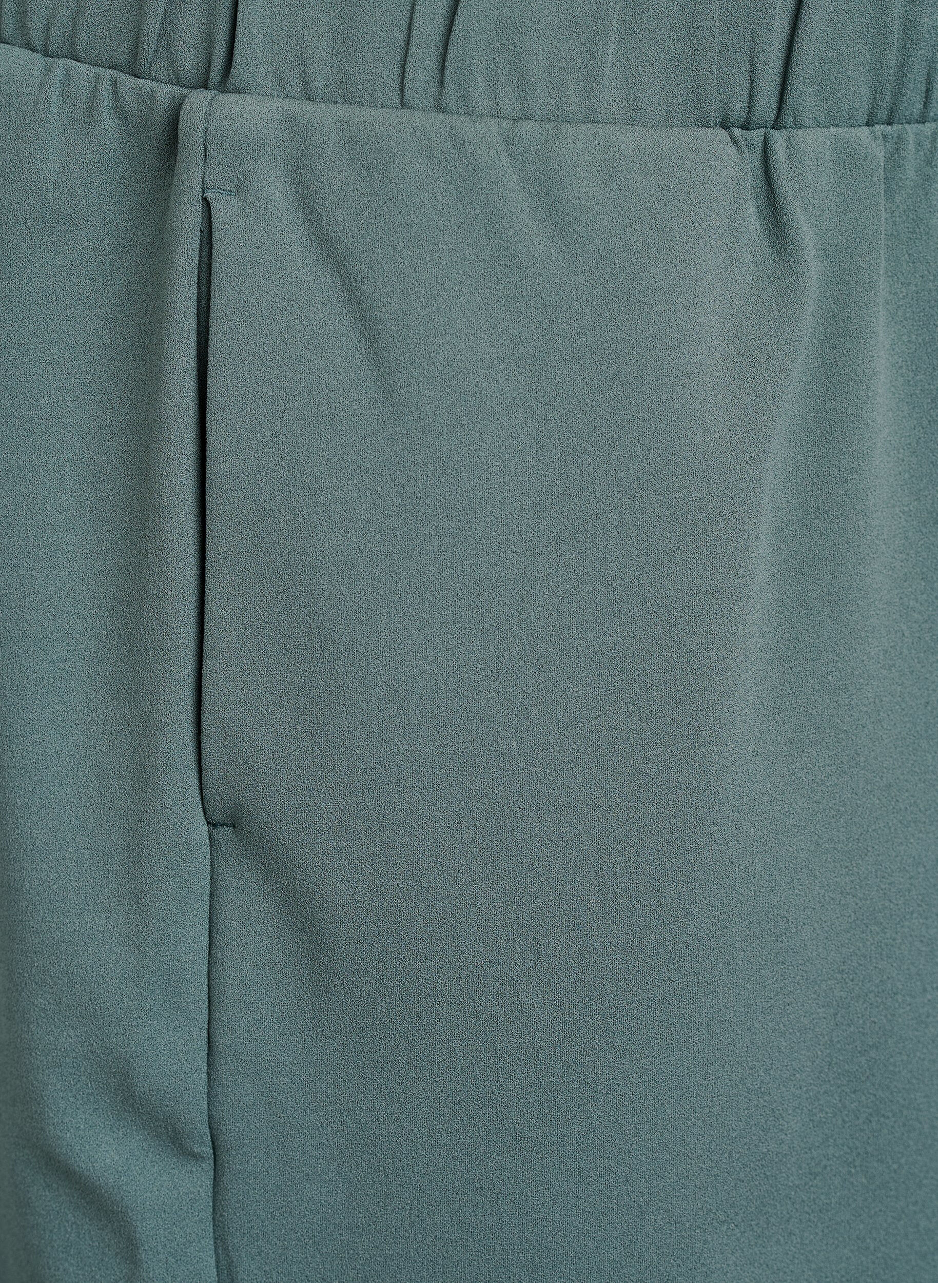 Zizzifashion FLASH - Loose shorts with pockets, Green, Packshot image number 2