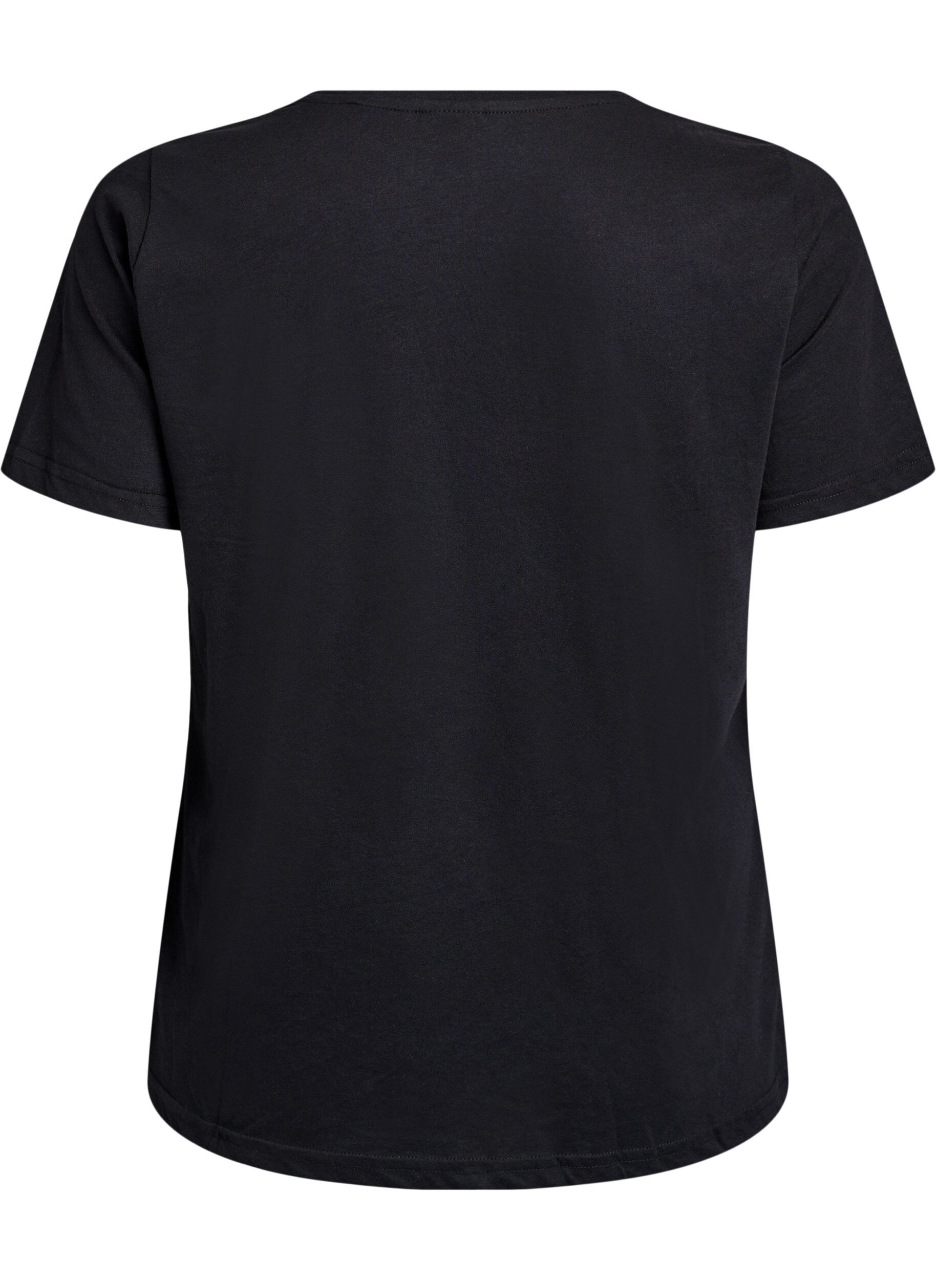 Zizzifashion FLASH - T-shirt with motif, Black, Packshot image number 1