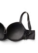Bikini top with underwire and draping, Black, Packshot image number 3