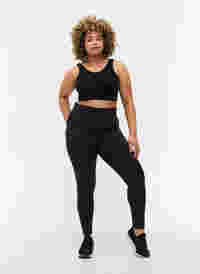 Training leggings, Black, Model