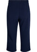 Loose trousers with 7/8 length, Blue, Packshot image number 1