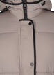 Puffer jacket with hood and contrast detailing, Beige, Packshot image number 2