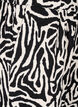Trousers with zebra print, Black, Packshot image number 2