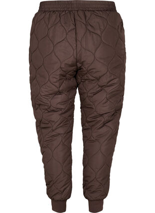 Quilted thermal trousers, Black Coffee, Packshot image number 1