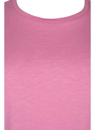 Basics cotton t-shirt 2-pack, Wild Orchid/Navy, Packshot image number 2