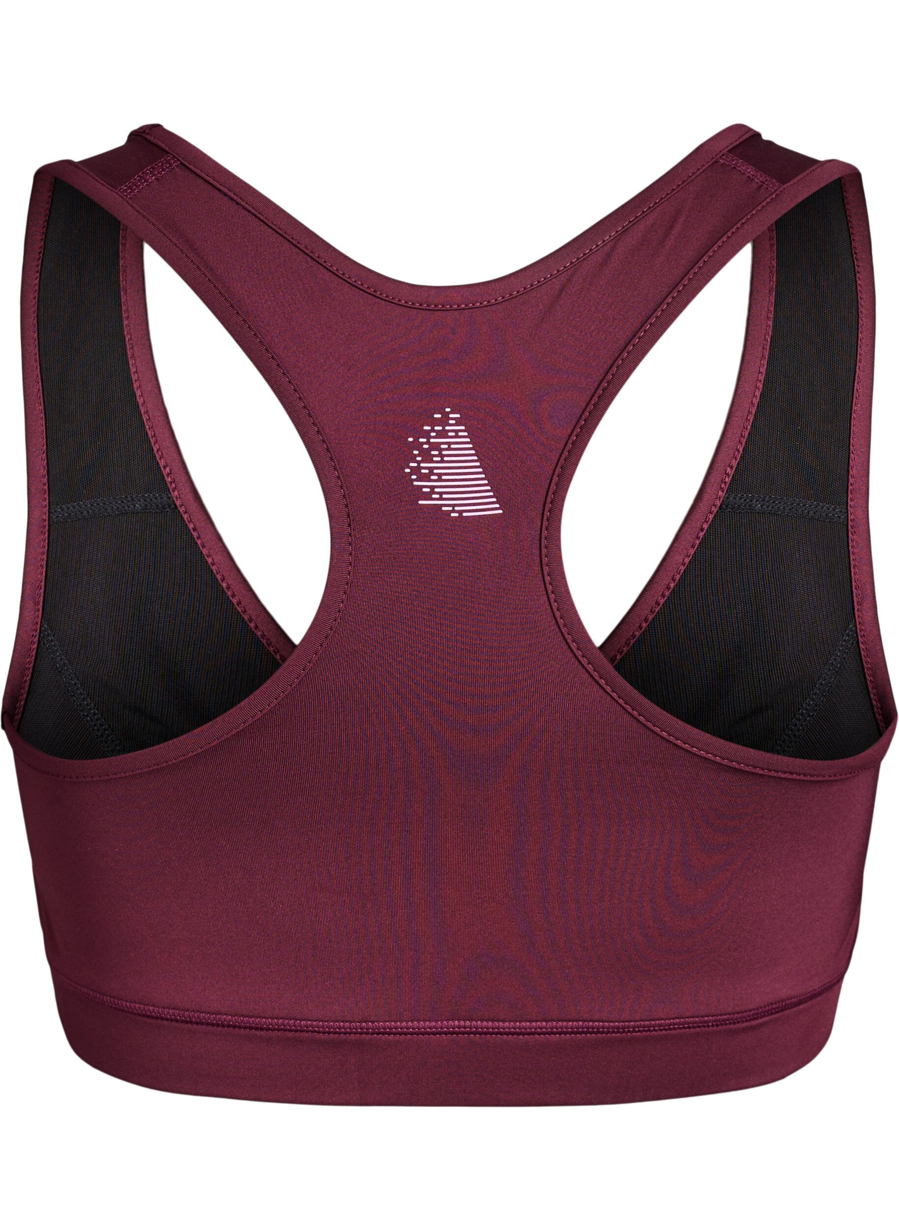 ZizzifashionSports bra with racerback, Red, Packshot image number 1