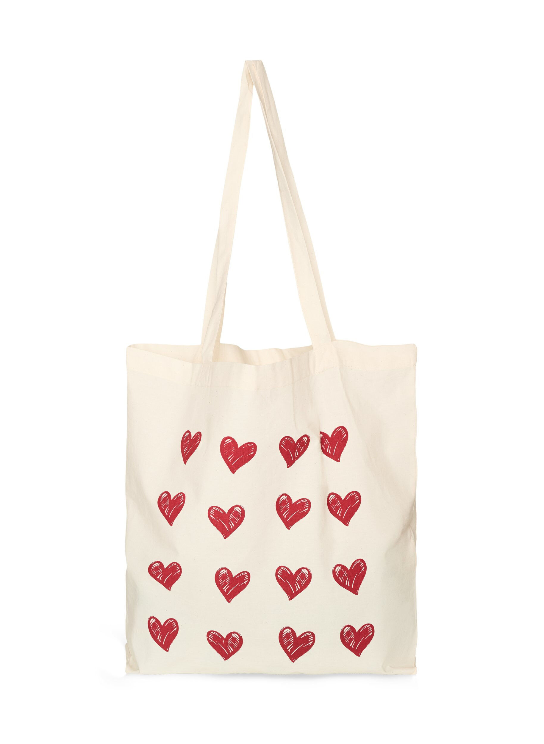 ZizzifashionTote bag with print, Red, Packshot image number 0