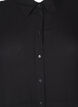 Midi shirt dress with short sleeves, Black, Packshot image number 2