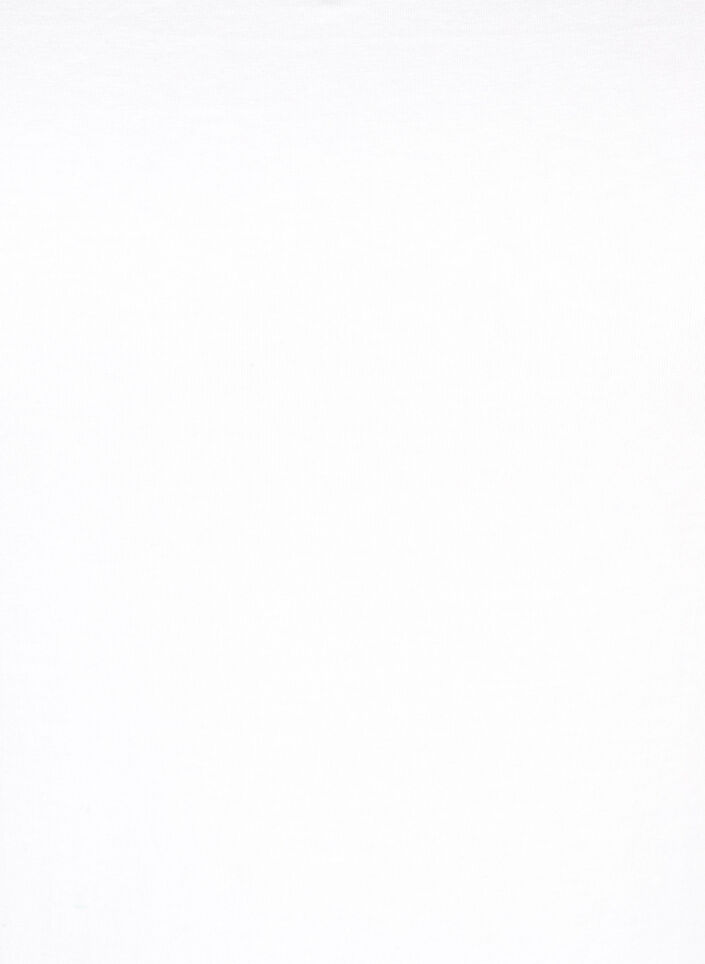 Basic cotton spaghetti strap top, White, Packshot image number 2