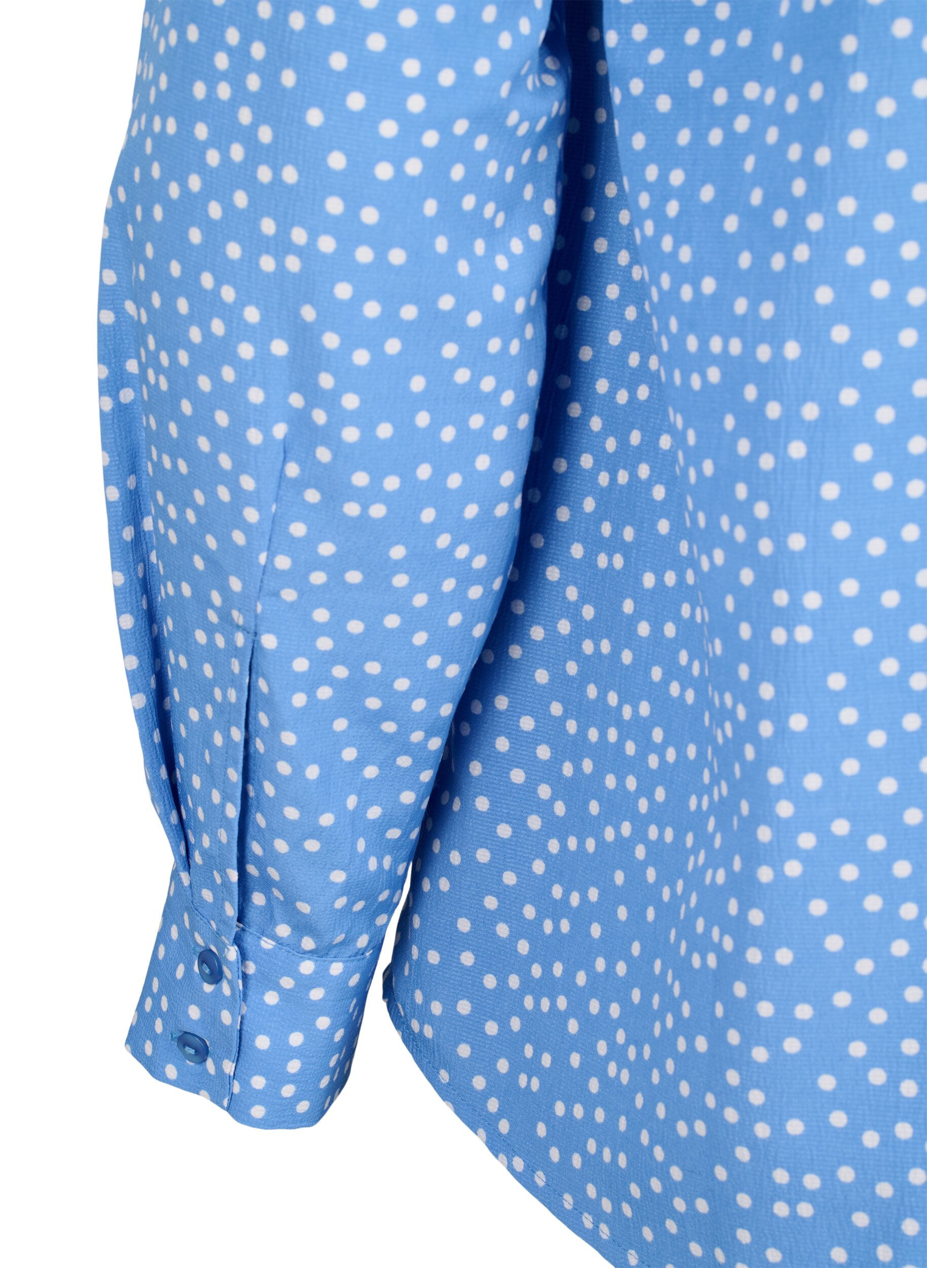 Zizzifashion FLASH - Shirt with dots, Marina White Dot, Packshot image number 4
