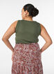 Fitted top with motif, Green, Model image number 2