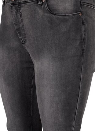 Viona regular waist jeans, Dark Grey Denim, Packshot image number 2