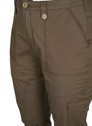 Trousers in cargo look with pockets, Tarmac, Packshot image number 2
