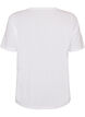 T-shirt with motif, White, Packshot image number 1