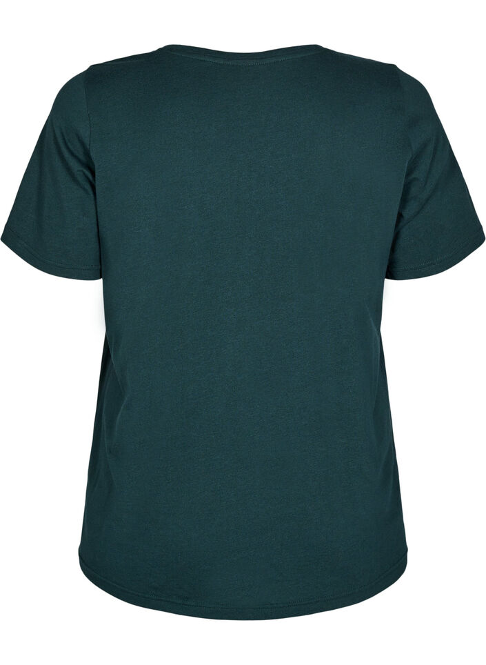 FLASH - T-shirt with motif, Green, Packshot image number 1