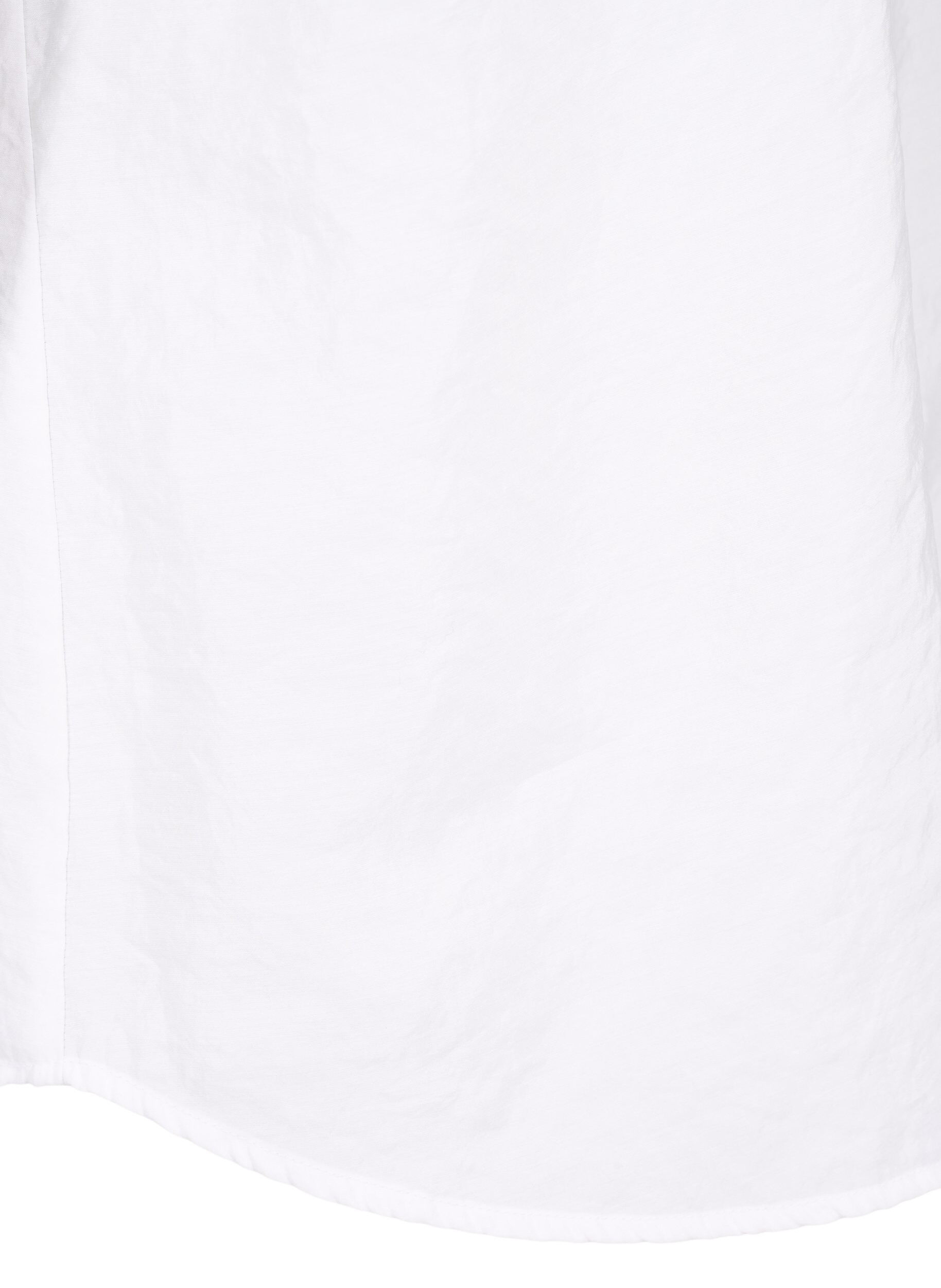 Zizzifashion Long-sleeved shirt in TENCEL&trade; Modal, Bright White, Packshot image number 3