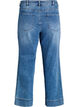 Pinstriped Kiana jeans with bold stitching, Blue, Packshot image number 1