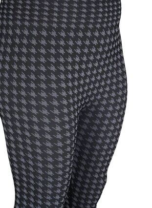 Seamless leggings in houndstooth pattern, , Packshot image number 2