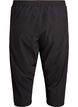 High-waisted capri training trousers, Black, Packshot image number 1