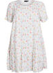 Dress in viscose with cutline, White, Packshot image number 0
