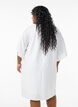 Knee-length party dress with wide sleeves, White, Model image number 2
