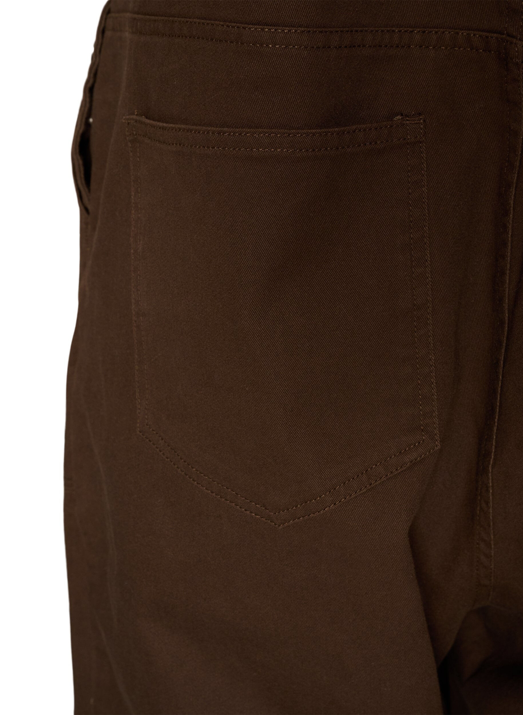 ZizzifashionDungarees with balloon effect and adjustable straps, Brown, Packshot image number 4