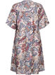 Short sleeve viscose dress in a paisley print, Sand Do. Paisley AOP, Packshot image number 1