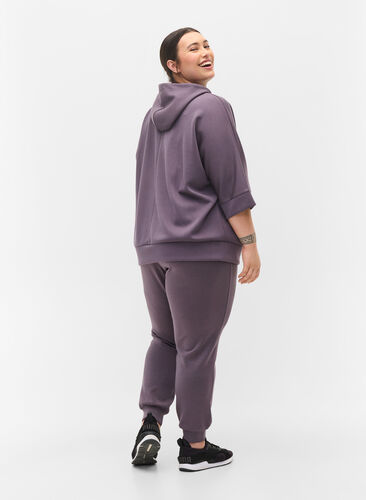 Loose joggers with pockets, Rabbit, Model image number 1