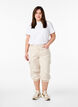 Cargo knickers with high waist, Beige, Model image number 0