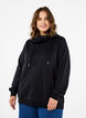 FLASH - Sweatshirt with high collar, Black, Model image number 0