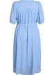 V-neck midi dress with tie fastening, Light Blue, Packshot image number 1