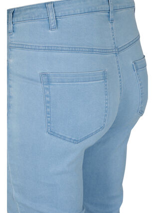 Slim fit Emily jeans with normal waist, Ex Lt Blue, Packshot image number 3