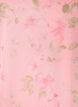 Chiffon blouse with floral print and long sleeves, Rose, Packshot image number 2
