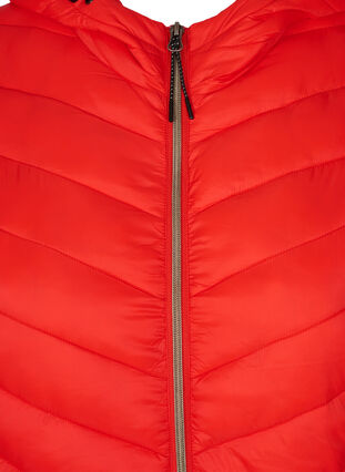 Lightweight jacket with hood, Fiery Red, Packshot image number 2