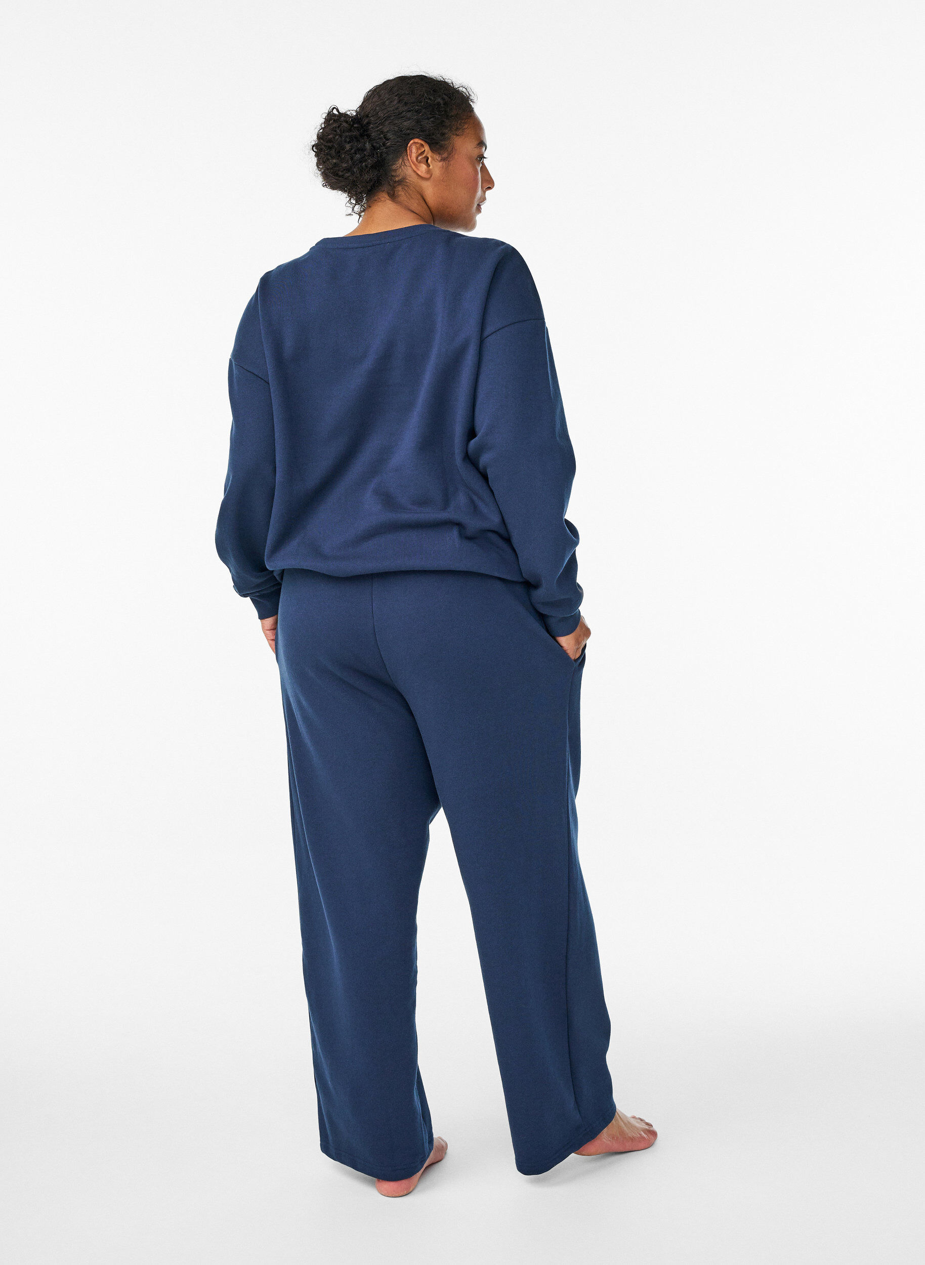 ZizzifashionSweatpants with pockets, Blue, Model image number 1