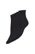 5-pack basic socks, Black, Packshot image number 0