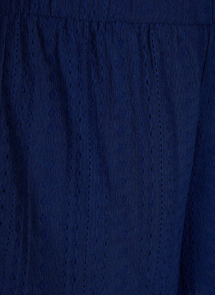 Shorts with a textured pattern, Medieval Blue, Packshot image number 2