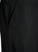 High-waisted culottes with an elasticated back, Black, Packshot image number 2