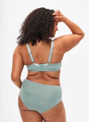 Hipster briefs with embroidery and regular waist, Iceberg Green, Model image number 1