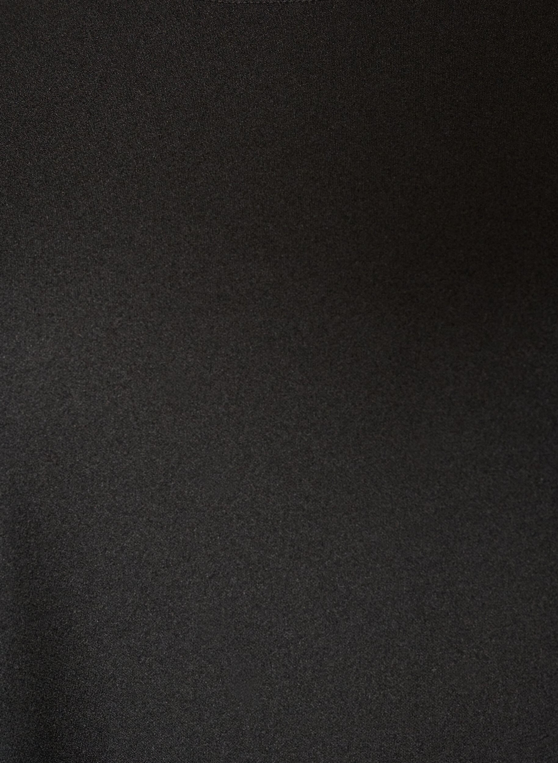 ZizzifashionT-shirt with slits and decorative knot closures, Black, Packshot image number 2