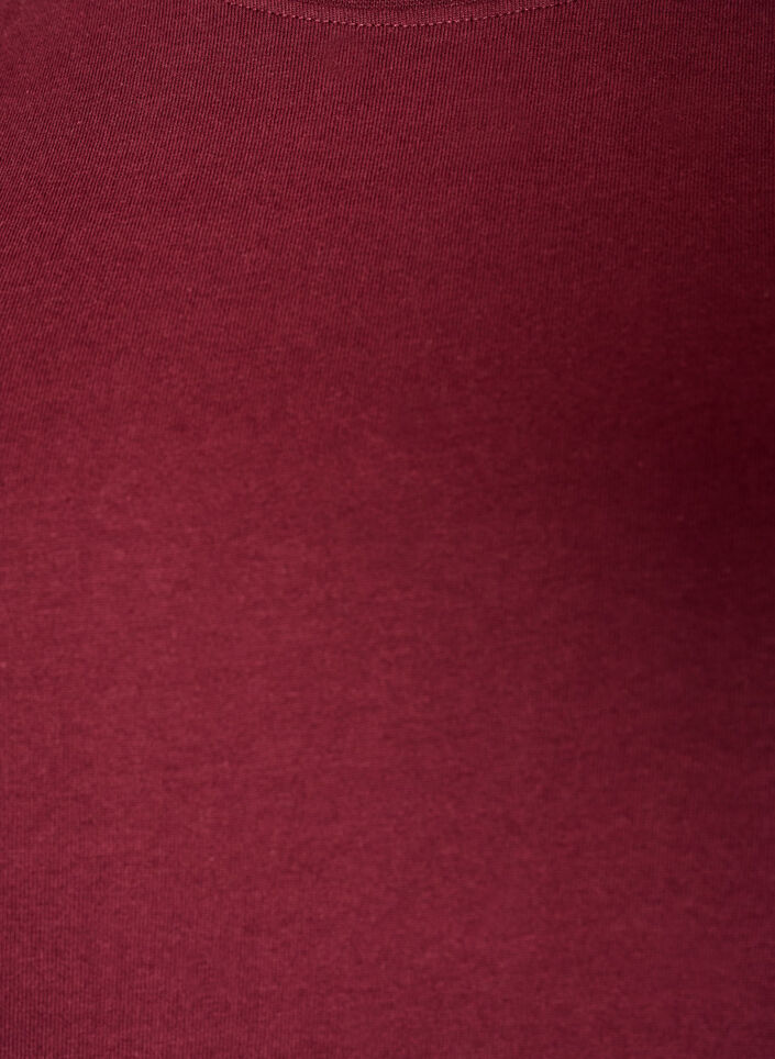 Boxy cotton T-shirt, Red, Packshot image number 2