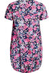 Short-sleeved cotton dress with print, Blue, Packshot image number 1