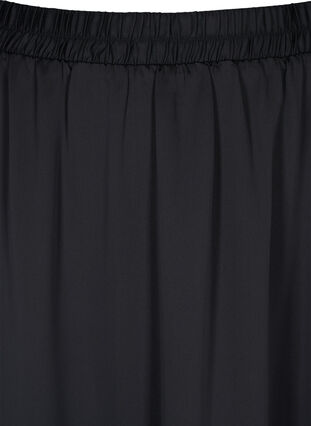 	 Loose-fitting midi skirt, Black, Packshot image number 2