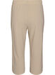 Loose trousers with 7/8 length, Beige, Packshot image number 1